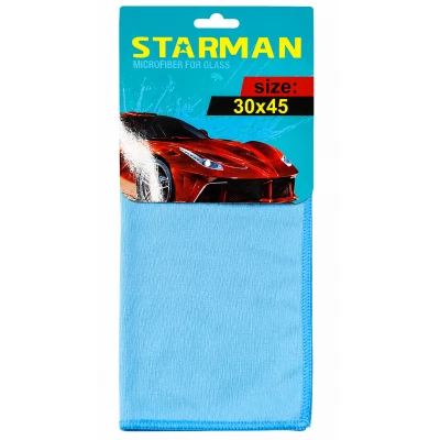 Laveta microfibra STAR MAN 30*45cm p/u sticla