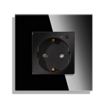 Priza smart NEGRU, cu WiFi, 16A/86x86mm / Caligate-thumb-2