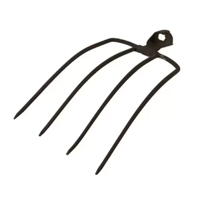 Furca cu 4 dinti, pentru fan, inaltime 420mm, latime 205mm, fara coada