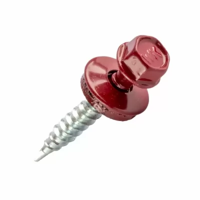 Surub autoforant p/u lemn RAL 3011, 4,8x70_20 buc.