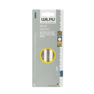 Panza fierastrau pendular p/u lemn 132/105_2,5mm HCS/CV Wilpu HC 32-thumb-4