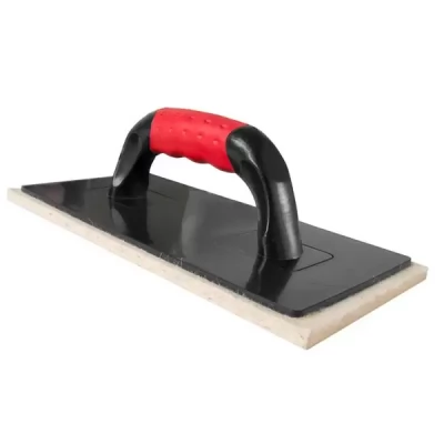 Drisca din plastic 140х280mm cu pasla 8mm, maner bicomponent MN-73-130