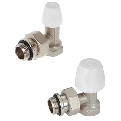 Complect robinet cotit (tur+retur) 1/2" Bugatti