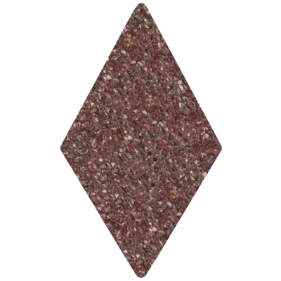 Pavaj Romb 6cm spalat Bordo (29 buc/m2)