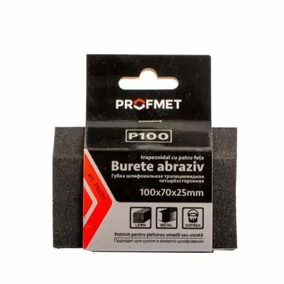 Burete abraziv trapezoidal cu patru fete_P40 100x70x25mm-thumb-3