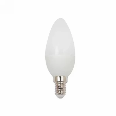 Bec Led C37 6.0W E14 4000K 470Lm Elmos