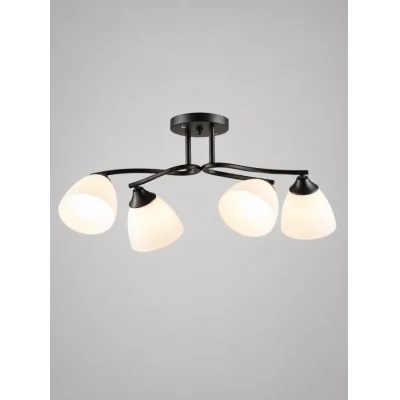 Lustra QH K2571/4 BK 4*E27 L560*W300*H280