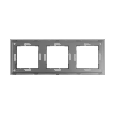 Ramă ALB triplă din sticlă 86x228mm / Caligate-thumb-4