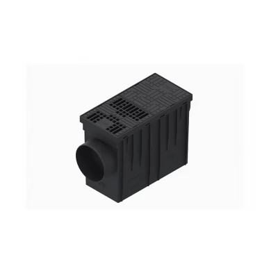 Camin pluvial din plastic 314x140x221mm, Dintrare=75/90/110mm-thumb-4