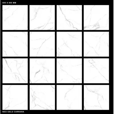 Gresie QSEC NEO Oslo Carrara Satin Matt 600x600 alb PEI 4 L.-thumb-3