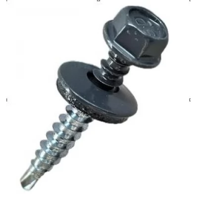 Surub autoforant p/u lemn RAL 7016, 4,8x35_20 buc.