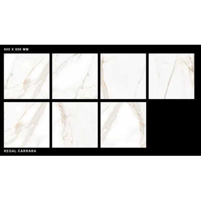 Gresie QSEC Regal Carrara 600x600 alb PEI 4 L.-thumb-3
