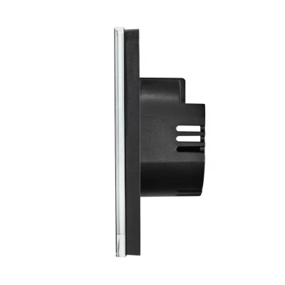 Intrerupator touch NEGRU 1 clapa, 2way/neutral/800w/86x86mm CAP SCARĂ / Caligate-thumb-3