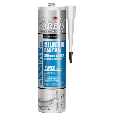 Silicon Sanitar transparent Farbis 280ml