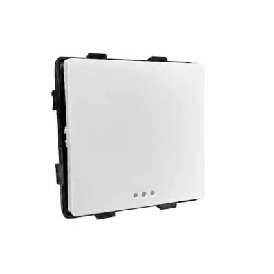 Intrerupator mecanic, ALB, CAP CRUCE, 1 clapa / 16A / Caligate
