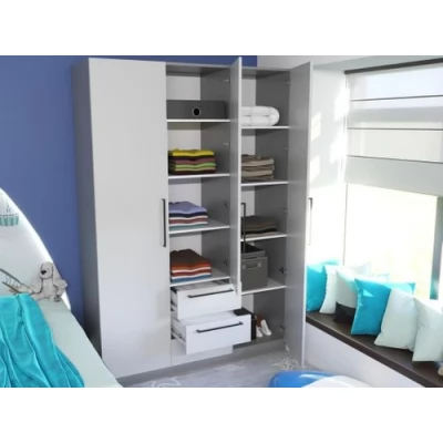 dulap-pentru-haine-bayro-serenity-1000x2200x500-cu-sertare-gri-asfalt-thumb-2