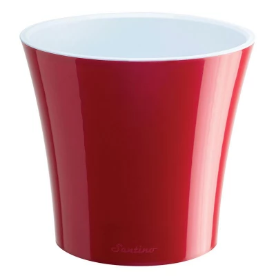 Ghiveci Arte 3.5L Rosu-alb