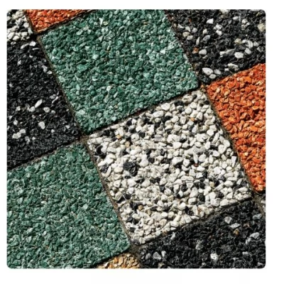 Pavaj Patrat 10x10x4.3 CU GRANIT cm spalat bordo