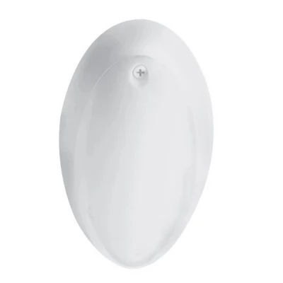 Corp de iluminat pentru bec LED 1xE27 oval mat alb IP20 TERRA ISILDAR