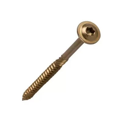 Surub 6x120 autofiletant, cu cap plat si saiba TX30 