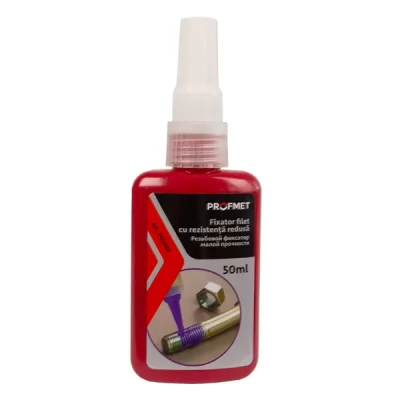 Fixator filet cu rezistenta inalta 50ml (rosu)