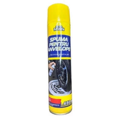 STAR MAN Curatare si Lustruire anvelope 650ML Tyre Shine
