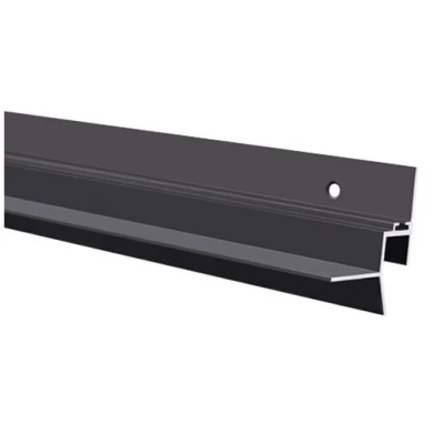 UB2 Profil de tip ascuns p/u tavan, Black Matt 2.5m
