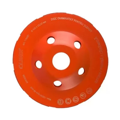 Disc diamantat dublu segmentat 125х22,2mm, pentru slefuit-thumb-2