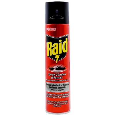 Raid Spray Gandaci &amp; Furnici 400 ml