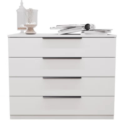 Comodă Bayro Murano 1000x810x450 alb mat