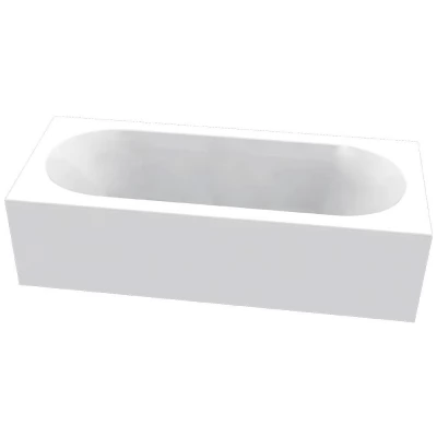 Cada dreptunghiulara Bonito Home Demi 1700x750 acril Alba-thumb-2