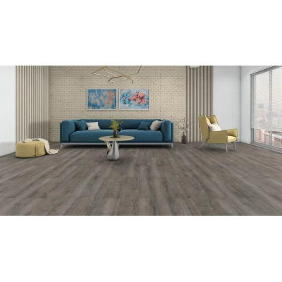 Parchet laminat Floorpan CL32/8mm Urban 4V Prague 1205x197 gri închis-thumb-2