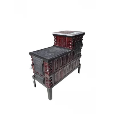 SOBA 3 Rinduri tip cizma cuptor dreapta usa sticla evacuare lateral maro-thumb-2