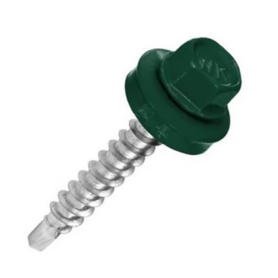 Surub autoforant p/u metal RAL 6005, 4,8x25_20 buc. WFS