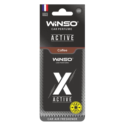 WINSO Car Air Frehener X Active Card Coffee 533460