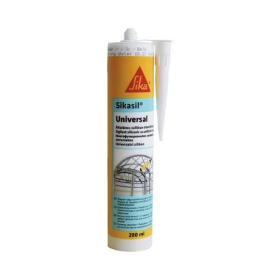 Silicon Universal Alb 280ml Sikasil