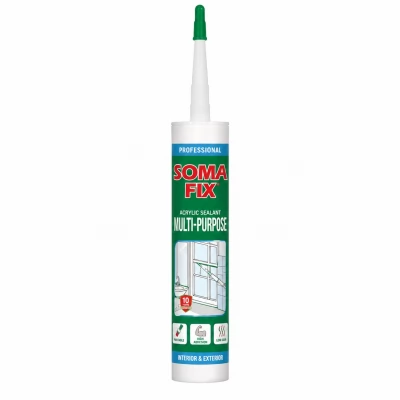 Acril alb suliconic 310ml SomaFix