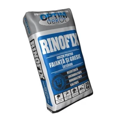 #Adeziv gresie Optim decor AF-E rinofix exterior 25kg