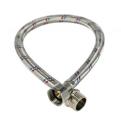 Furtun flexibil antivibrant L=0.6m D.1/2" FE/FI din inox 