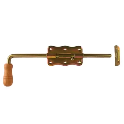 Zavor_120x60x1,3_WRG120 p/u poarta, galben, maner din lemn