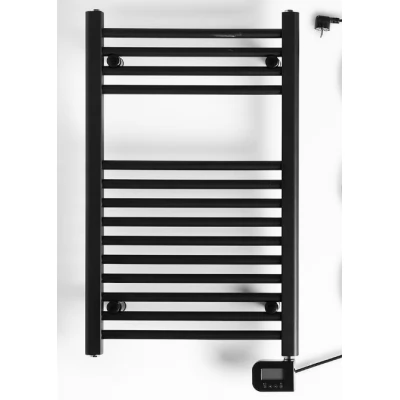 Uscator prosoape electric Warma Flat 500x800 400W otel conexiune din dreapta negru