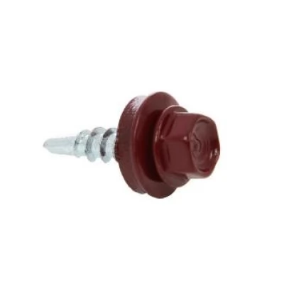 Surub autoforant p/u metal RAL 3005, 4,8x19_20 buc. WFS