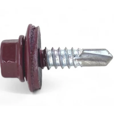 Surub autoforant p/u metal RAL 3005, 4,8x19_20 buc. WFS-thumb-2
