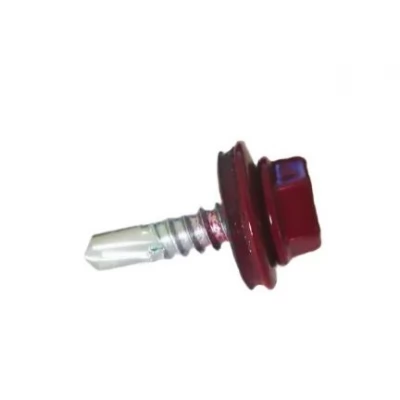 Surub autoforant p/u metal RAL 3005, 4,8x19_20 buc. WFS-thumb-3