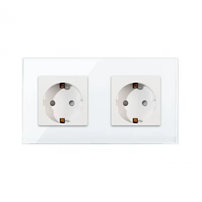 Priza ALB, dubla, 16A / 86x157mm / Caligate