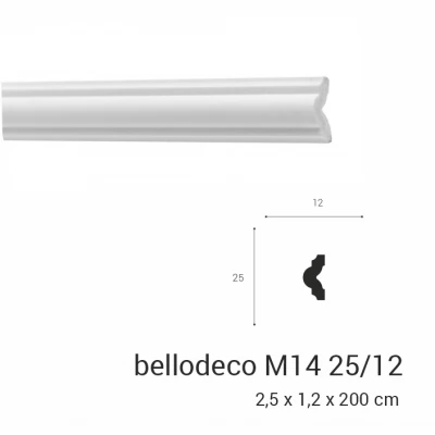 Molding XPS M 14 25x12 (50 buc)