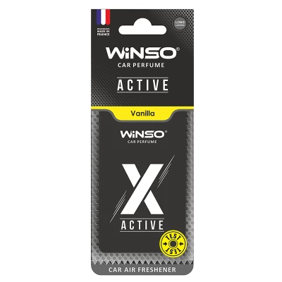 WINSO Car Air Frehener X Active Card Vanilla 533590