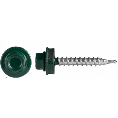 Șurub 4,8x25 autofiletant pe metal WKRET/ RAL 6005-thumb-2