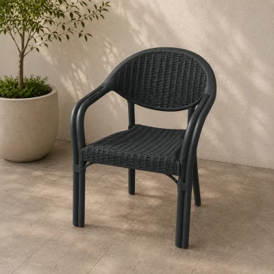 Scaun Rattan fotoliu