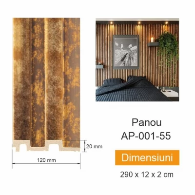 Panou de perete AP 001-55(120x20mm)-thumb-1